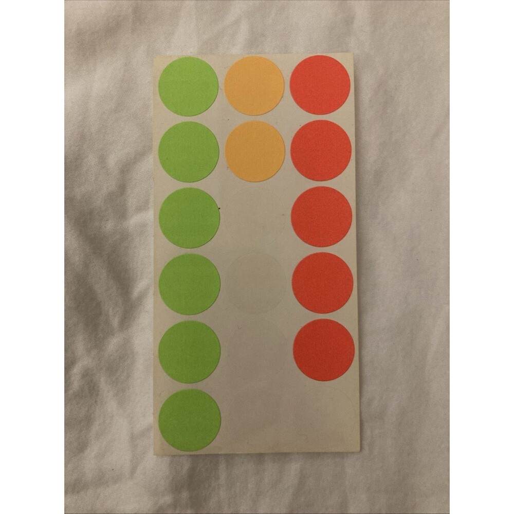 Unbranded Color Coding Labels | Multicolor | 83 Labels - Picture 2 of 8